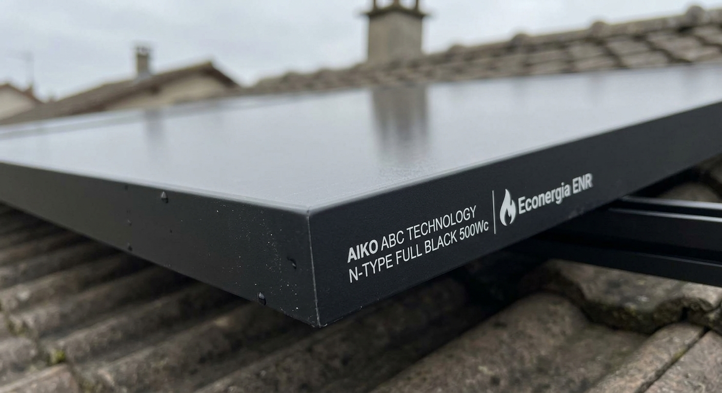 Panneau solaire AIKO ABC — Technologie Back-Contact