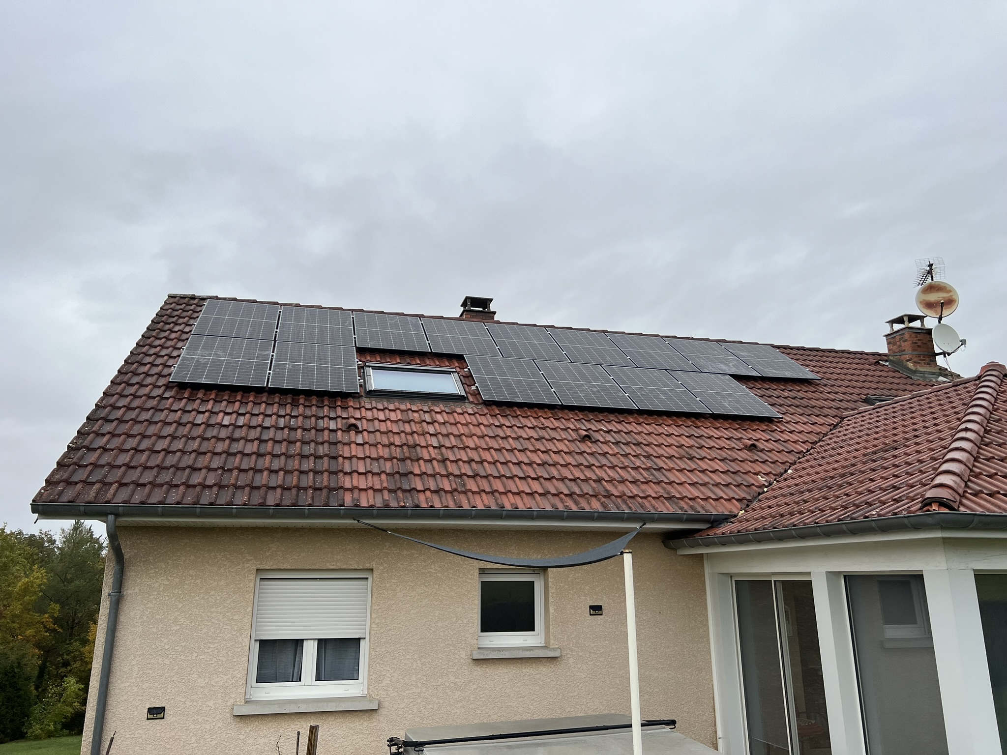 12 panneaux solaires — Grand Est