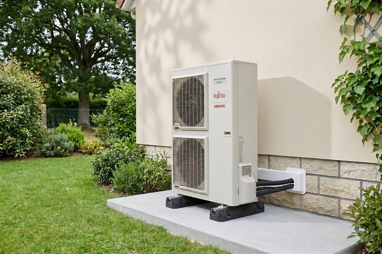 Pompe à chaleur et installation solaire Econergia ENR